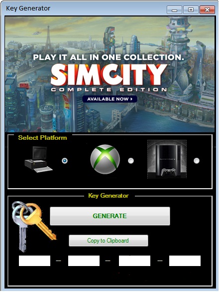 Simcity Activation Code